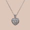 Pendentif Coeur Vintage Diamants 0.80 carat 58 Facettes 750012