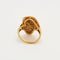Bague 52 Bague or jaune diamants 58 Facettes LP464/10