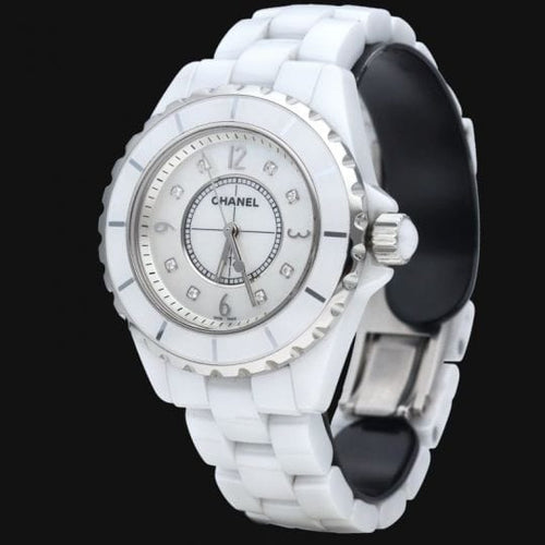 Montre Chanel Montre J12 29Mm Nacre Quartz 58 Facettes MT39966