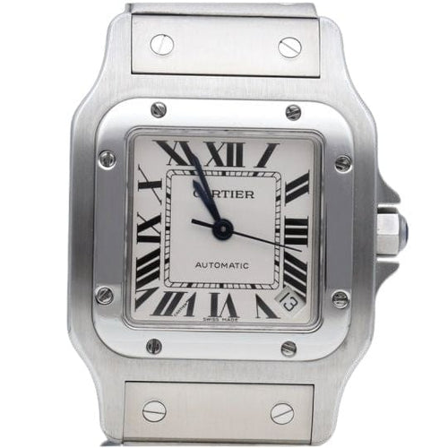 Montre Cartier Montre Santos Galbée Xl 58 Facettes MT41471