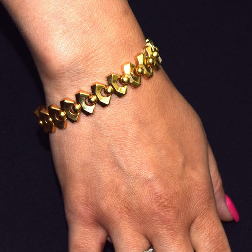 Bracelet Bracelet en or - années 1970 58 Facettes