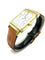 Montre JEAGER_LECOULTRE. Collection "REVERSO DUETTO", montre de dame en or jaune 58 Facettes