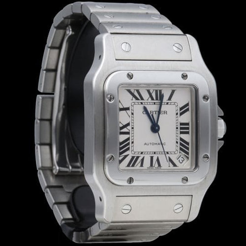 Montre Cartier Montre Santos Galbée Xl 58 Facettes MT42995