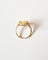 Bague 52 Bague or jaune 18k et Opale 58 Facettes