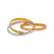 Bague 54 Cartier Bague Trinity Or rose, Or jaune, Or blanc 58 Facettes 4836932CN