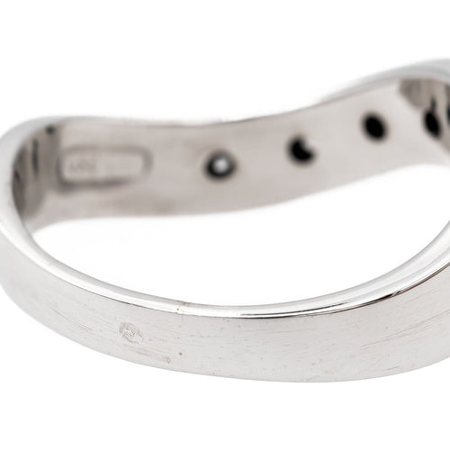 Bague 63 Bague  Alliance Or blanc Diamant 58 Facettes 3221910CN