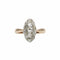 Bague 56 Bague - Or Rose Platine & diamants 58 Facettes 1014