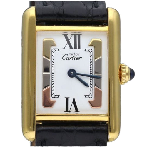 Montre Cartier Montre Tank Vermeil 58 Facettes MT42213