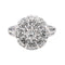 Bague 48 Bague Marguerite Or blanc Diamant 58 Facettes 4063807RV