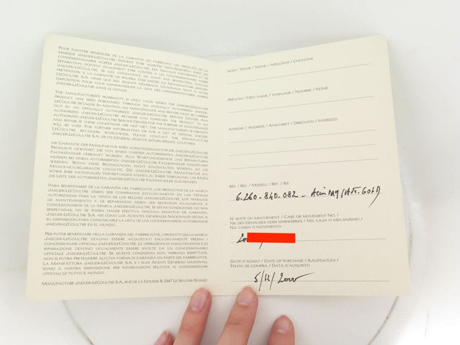 Montre vintage montre jaeger lecoultre reverso lady 260.840.082 33mm acier quartz 58 Facettes 272344