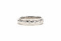 Bague 58 Bague contemporaine en or blanc sertie de diamants (+- 0,36ct) 58 Facettes 22452
