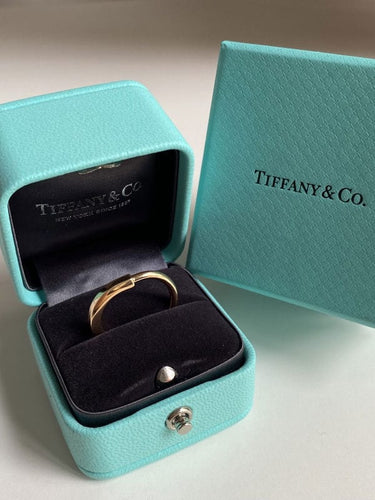 Bague 54 TIFFANY & CO - Bague Lock en or rose 58 Facettes