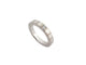 Bague 51 bague CARTIER lanieres b4058751 taille 51 or blanc 18k diamant 0.05ct 58 Facettes 249804