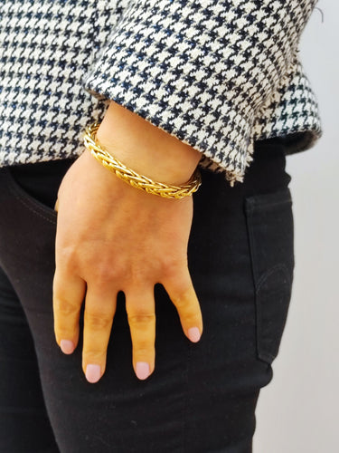 Bracelet Bracelet maille palmier 58 Facettes BRAC.palm.484.8