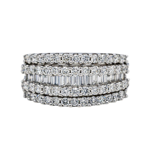 Bague 53 Bague Or blanc Diamant 58 Facettes 3858359RV