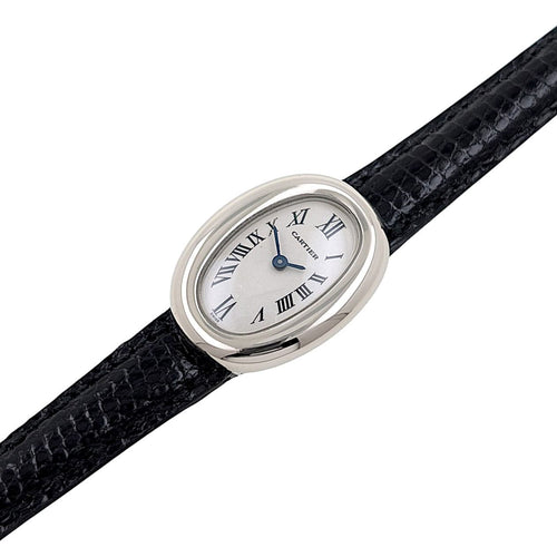 Montre CARTIER - Mini Baignoire watch White Gold 58 Facettes