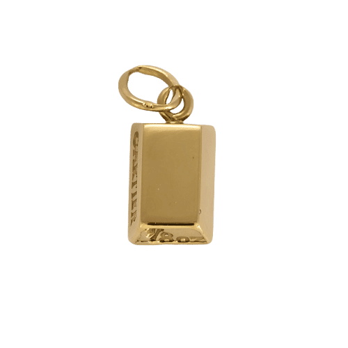 Pendentif Cartier - Pendentif lingot en or jaune 58 Facettes DADB-14