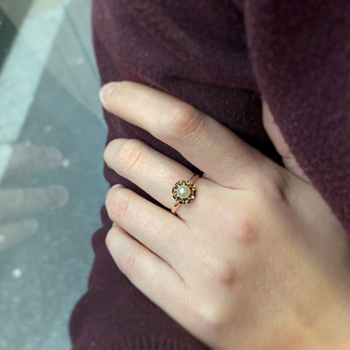 Bague 52 Bague - Or & Perle 58 Facettes 240041SP