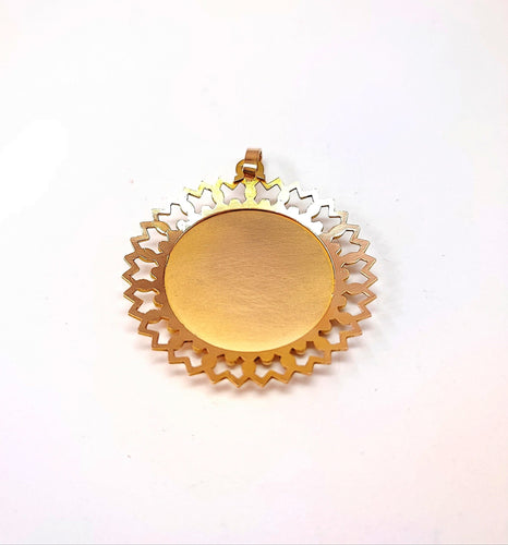 Pendentif Médaille Vierge 58 Facettes Med.Vierge.1369