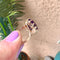 Bague 53 Bague Améthyste en Solitaire Or Jaune 58 Facettes AA 1719