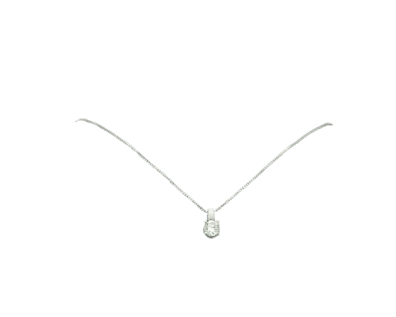 Collier Collier à point lumineux Ct 0,27 58 Facettes 10652