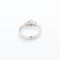 Bague 59 Bague triplet en or blanc avec diamants 58 Facettes 146/23