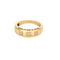 Bague 56 Bague jonc en or jaune et diamants 58 Facettes MAR0887X2
