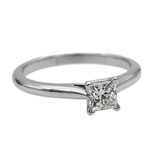 Bague 51 Cartier Bague Solitaire  Platine Diamant 58 Facettes 2595386CN