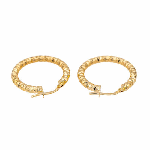 Boucles d'oreilles Boucles d'oreilles Créoles Or jaune 58 Facettes 3824439CN