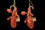 Boucles d'oreilles Boucles d'oreilles antiques en or et corail 58 Facettes 7630