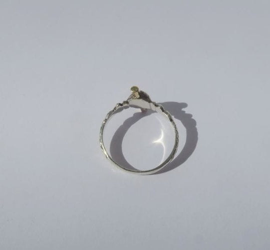 Bague 52 Arthus Bertrand - Bague Gage de Fidélité or et argent 58 Facettes