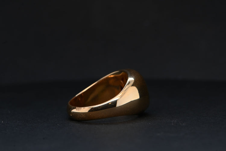 Bague 54 bague diamant en or rose 58 Facettes