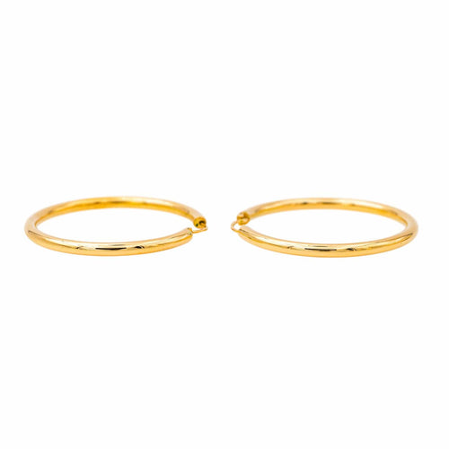 Boucles d'oreilles Boucles d'oreilles Créoles Or jaune 58 Facettes 4311415CN