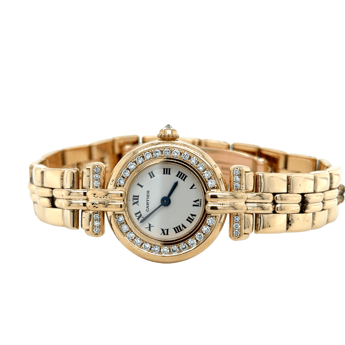 Montre CARTIER - Montre Colisée or jaune diamants 58 Facettes 1.0000226/1