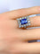 Bague Bague Saphir Ceylan Exceptionnel 58 Facettes AB410