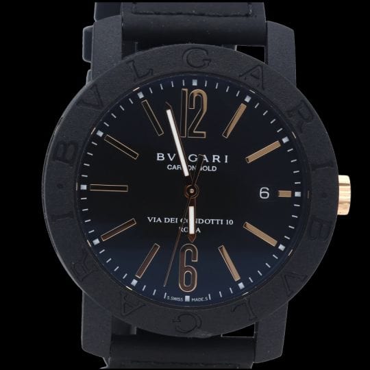 Montre Bulgari Montre Carbongold 58 Facettes MT39693