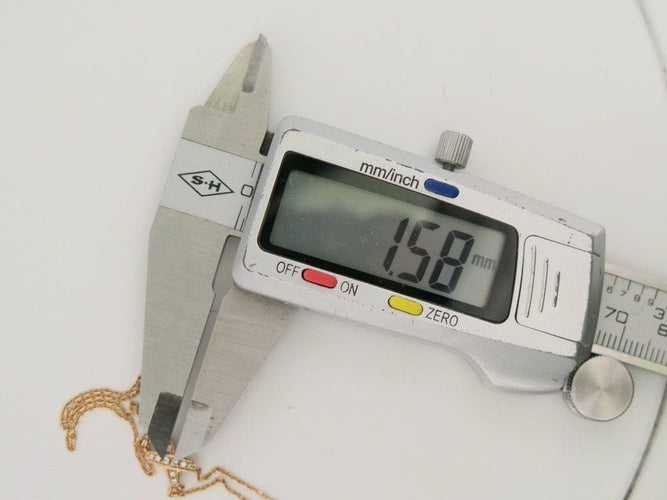 Bracelet bracelet CHAUMET jeux de liens en or rose 18k 3gr 10 diamants 0.1ct boite 58 Facettes 271111