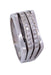 Bague 54 Bague or blanc diamants 58 Facettes 090251