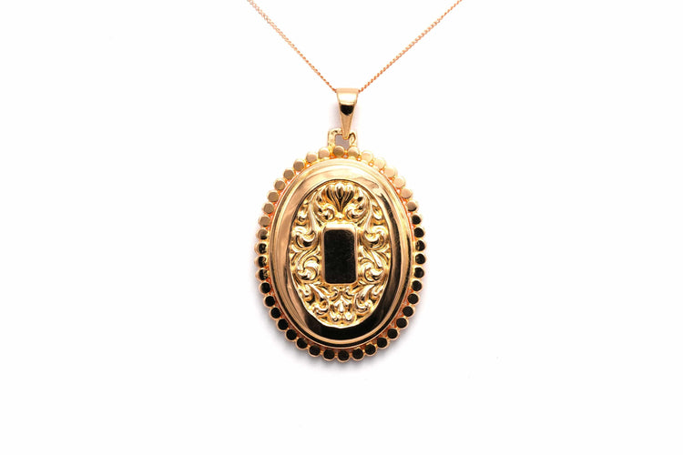 Pendentif Pendentif "porte-photo" Art-Déco en or jaune 58 Facettes 22933