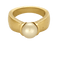 Anillo de perla en oro amarillo 