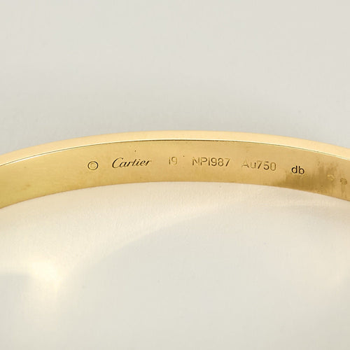 Bracelet CARTIER - Love - Bracelet en or jaune 58 Facettes B250130