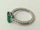 祖母绿、钻石、白金戒指