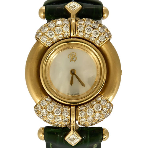 Montre BOIVIN - Chrysalide - Montre en or jaune, diamants à boitier rond et à mouvement quartz 58 Facettes B250529