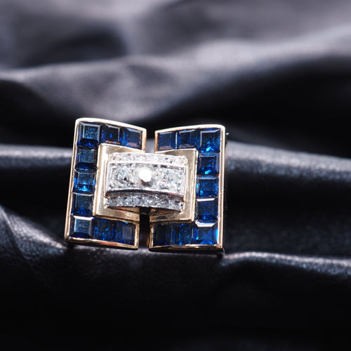 Bague 58.5 Bague Tank diamants 1940 58 Facettes 4845