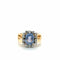Bague 54 Bague Or jaune Saphir et Diamants 58 Facettes 1044/19