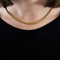 Collier Collier chaine palmier en or jaune 18K 58 Facettes