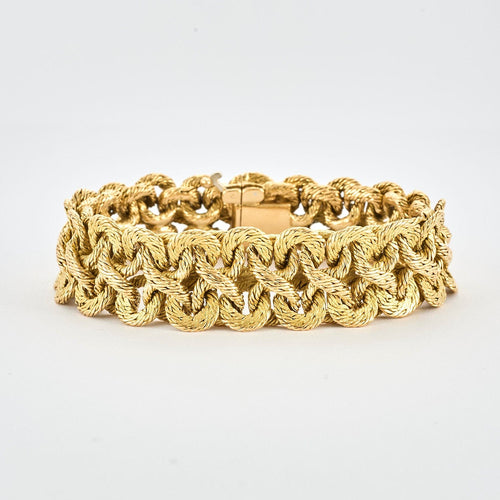 Bracelet GEORGES LENFANT - Bracelet en or jaune 58 Facettes EPI11039