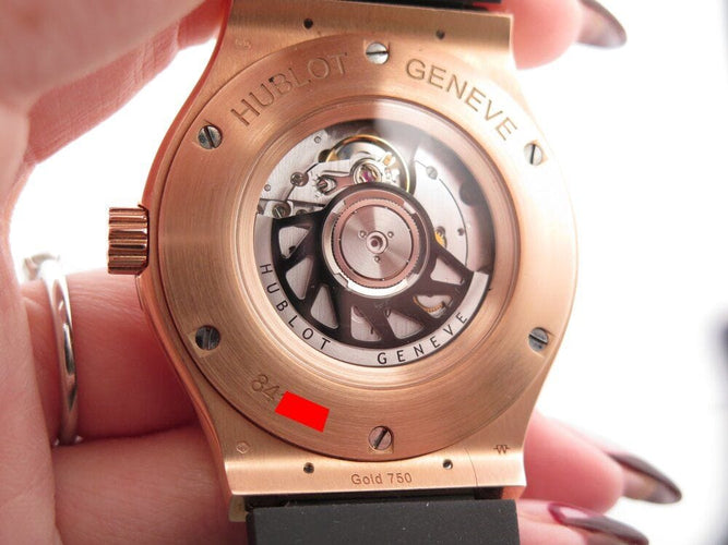Montre montre HUBLOT classic fusion king  542.ox.7081.rx or rose 18k 58 Facettes 265089