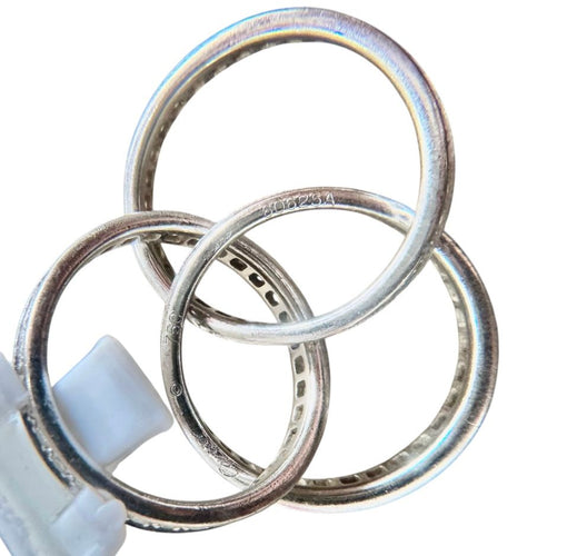 CARTIER - Anillo Trinity oro blanco diamantes 