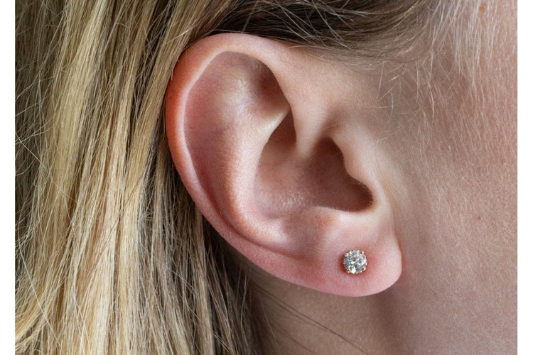 Boucles d'oreilles Boucles d'oreilles avec diamants taille ancienne d'un poids de 0,70 ct. 58 Facettes 11203